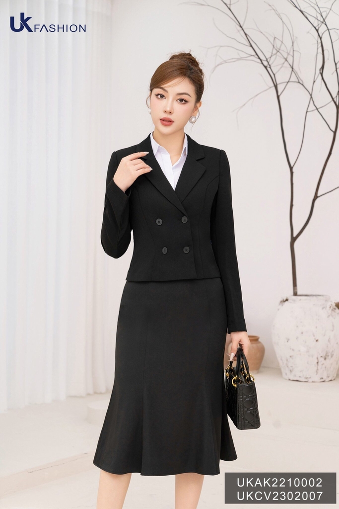 Áo Vest 1 Lớp 4 Cúc UK Fashion Chất Liệu Cao Cấp, Lên Form Đứng Dáng UKAK2210002