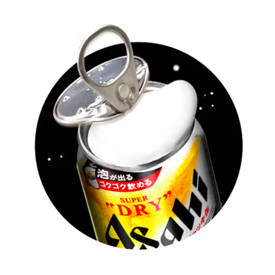 Bia Asahi Nhật Vàng Nama Jokki Lon 340ml