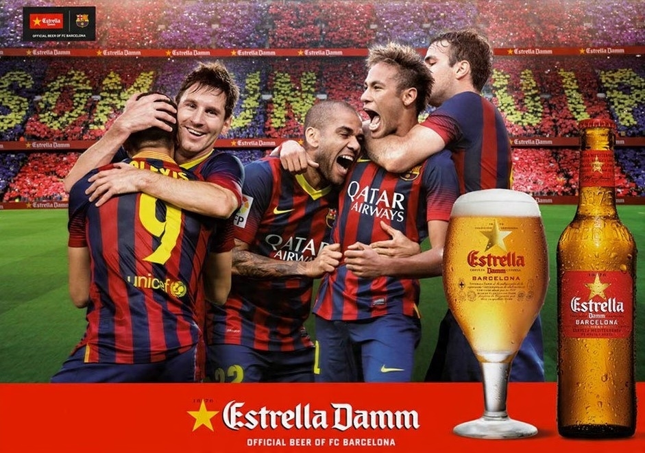 Bia Estrella Damm Barca Chai 330ml