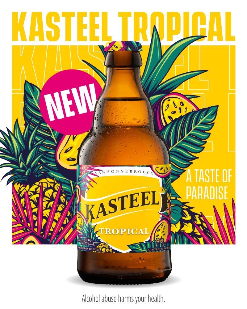 Bia Kasteel Tropical Chai 330ml