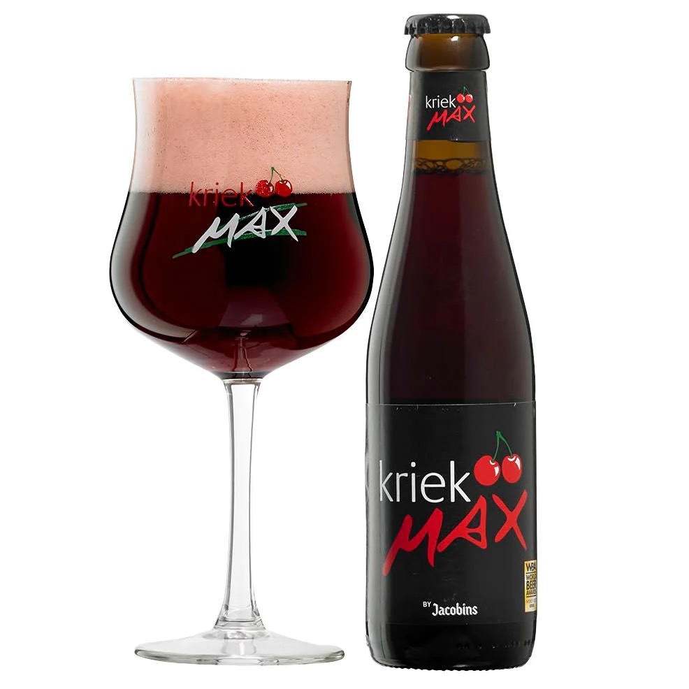 Bia Bỉ trái cây Kriek Max 3,5% - Chai 250ml - Thùng 24