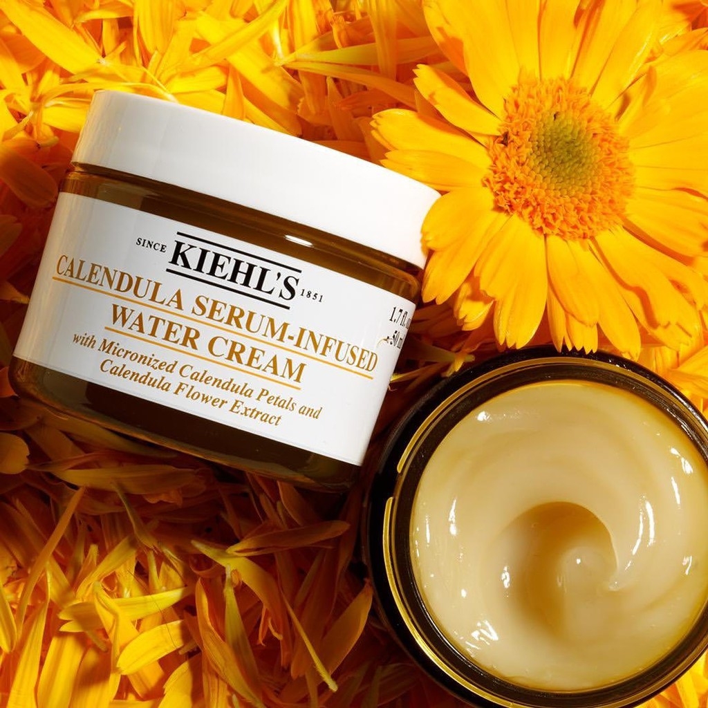 Kem dưỡng hoa cúc Kiehl's Calendula Serum-Infused Water Cream | Skin20