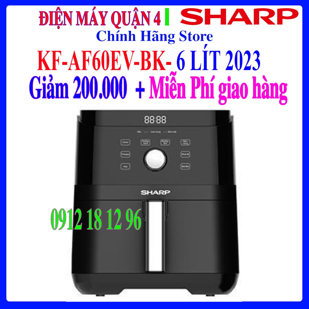 Nồi chiên không dầu Sharp - Giải pháp hoàn hảo cho bữa ăn ngon và lành mạnh