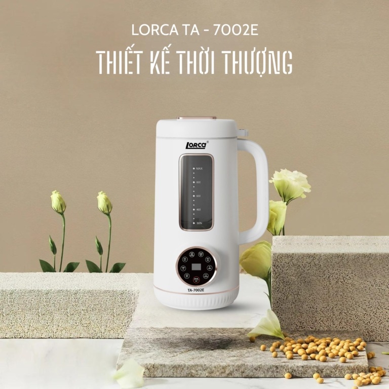 Máy làm sữa hạt Lorca TA 7002E - Hàng chính hãng