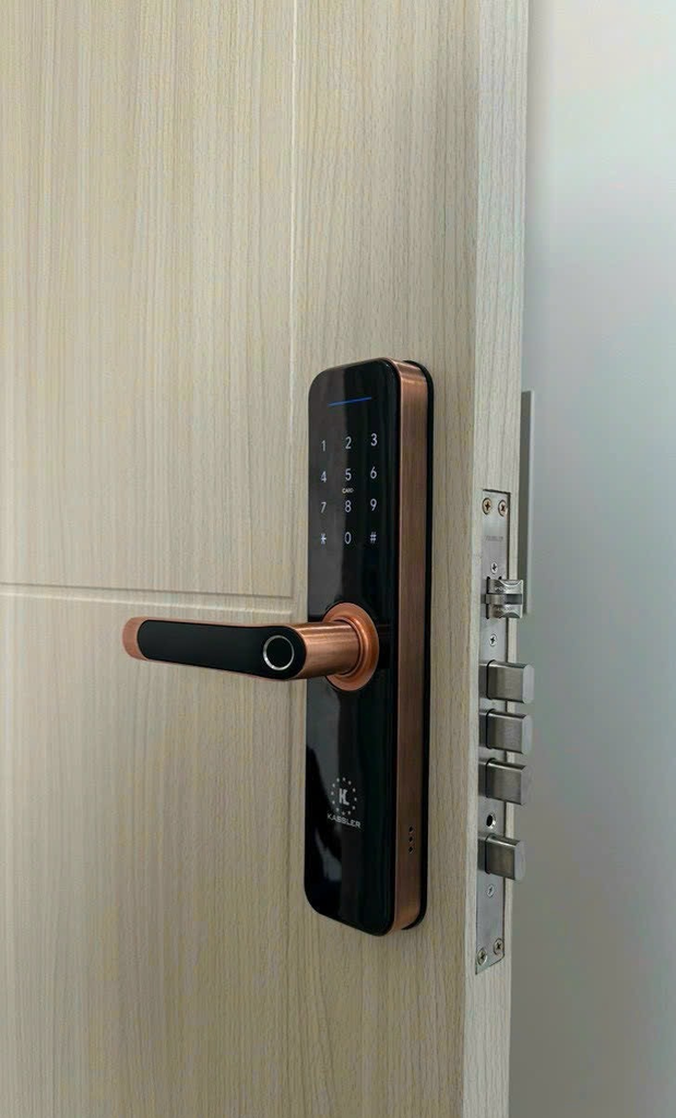 Khóa vân tay Kassler KL-668 App (Red Bronze)