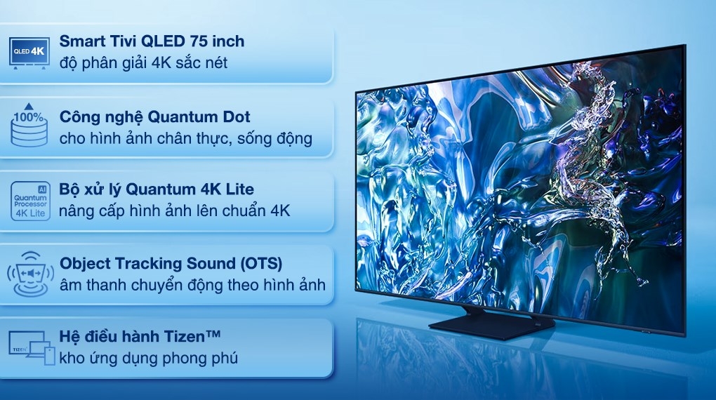 QLED Tivi 4K Samsung 75Q60D 75 inch Smart TV