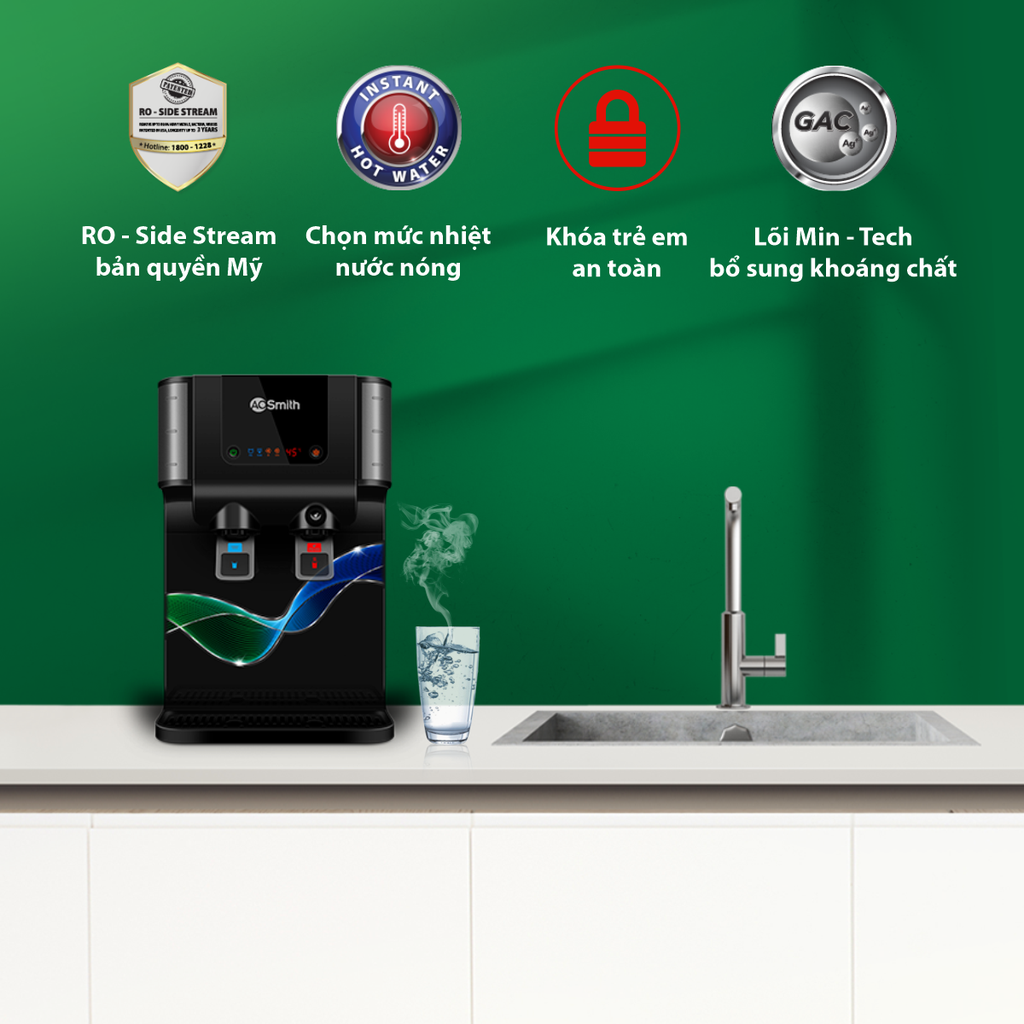 Máy lọc nước AO. Smith ProPlanet P6