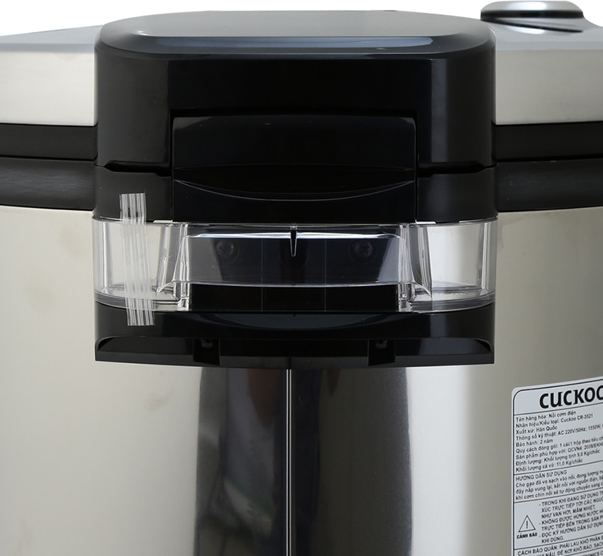 Nồi cơm điện cơ 6,3L Cuckoo CR-3521S-Thân inox-Korean