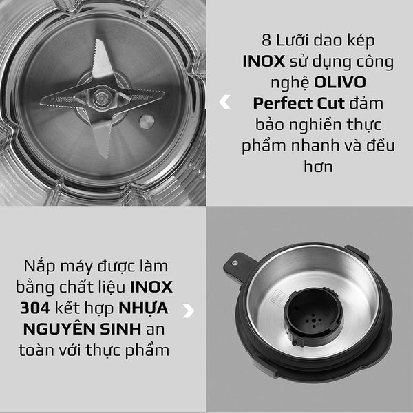 Máy làm sữa hạt Olivo X20