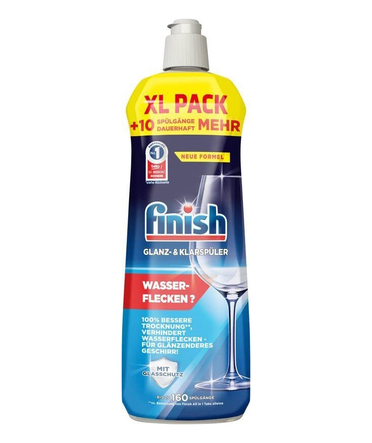 Nước làm bóng bát đĩa Finish XL Pack 800ml