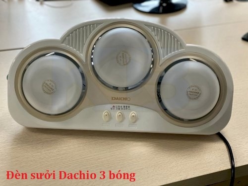 Đèn sưởi nhà tắm Daichio 3 bóng – K58