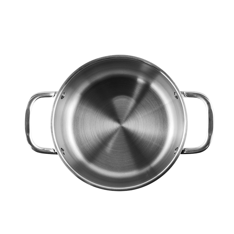Bộ nồi inox cao cấp 3 lớp liên đáy Tri-max 3 chiếc size 16-20 24cm