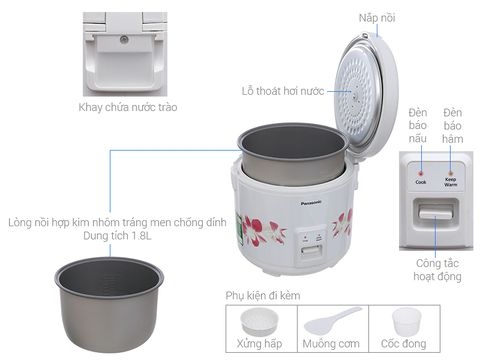 Nồi cơm điện Panasonic MVN187HRA