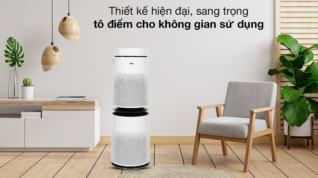 Máy lọc không khí 2 tầng LG PuriCare AS10GDWH0.ABAE 70W