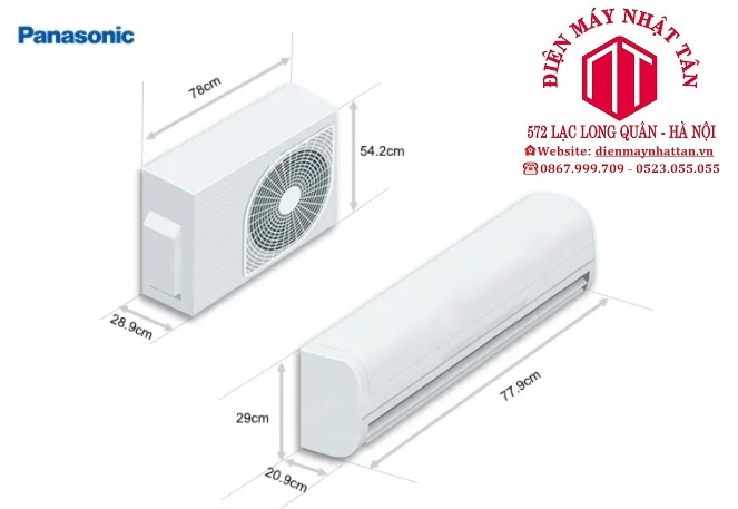 Điều hòa Panasonic 2 chiều Inverter 12000BTU CS-YZ12WKH-8