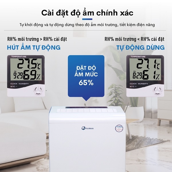 Máy hút ẩm công nghiệp FUJIHAIA DH55BL