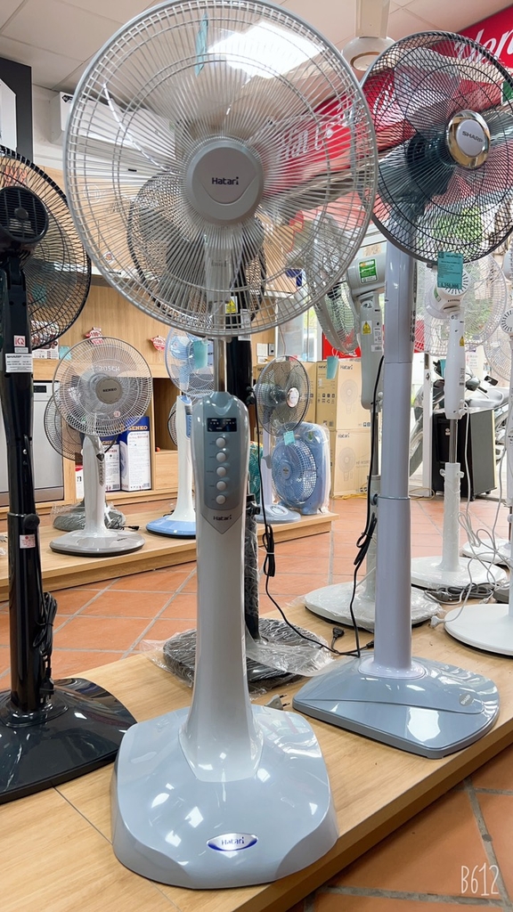 Quạt đứng Thái Lan Hatari HD-P16R3 có điều khiển từ xa