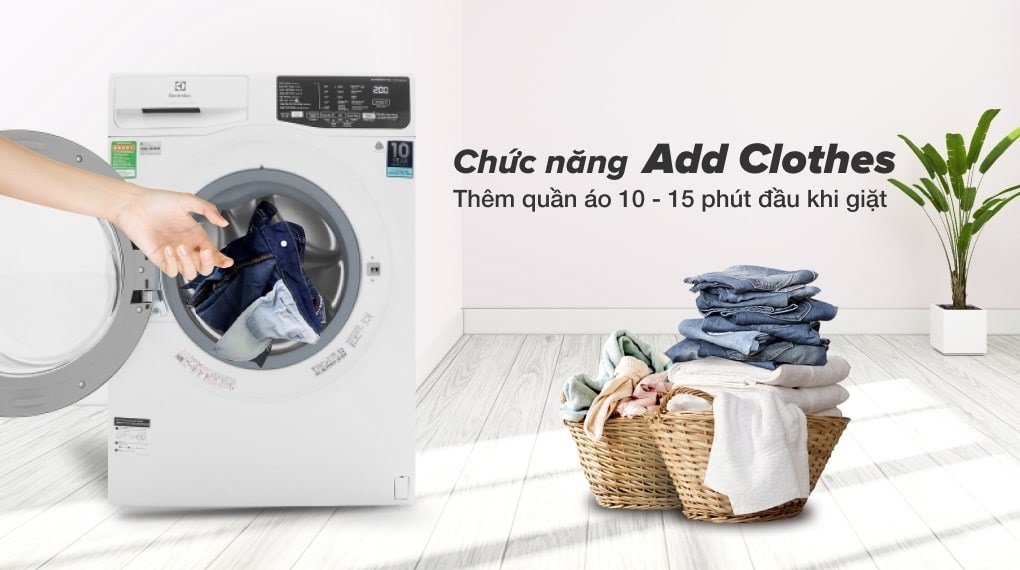 Máy giặt Electrolux Inverter 9 kg EWF9025BQWA