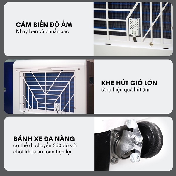 Máy hút ẩm công nghiệp FUJIHAIA DH55BL