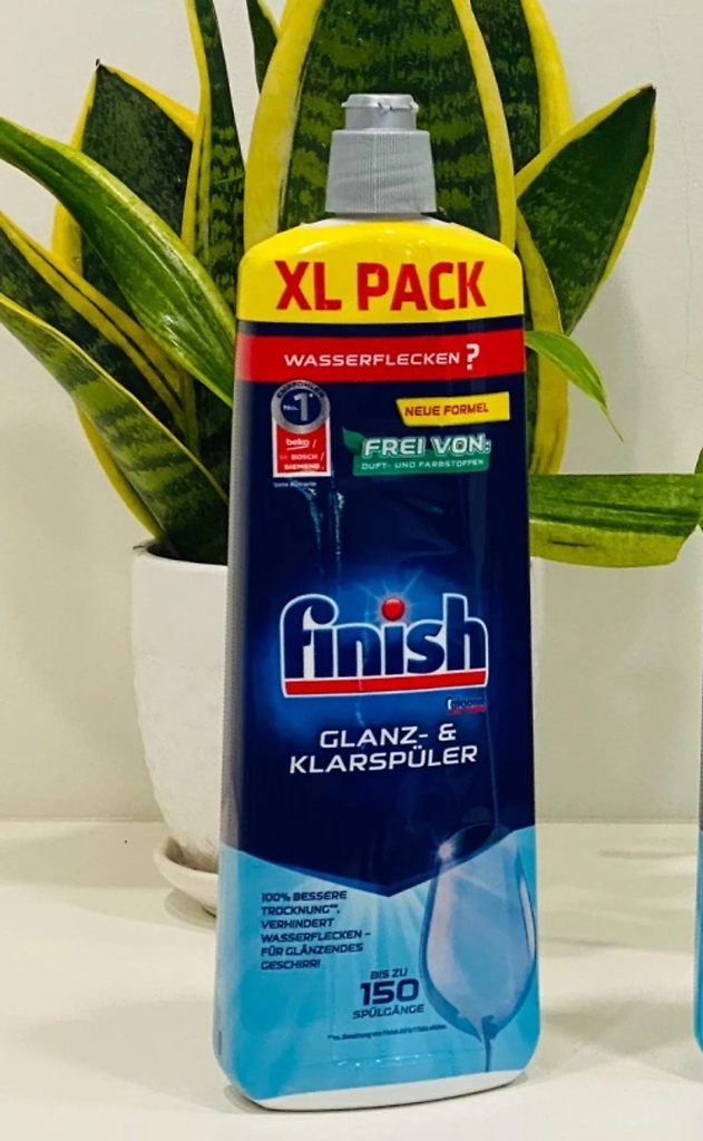 Nước làm bóng bát đĩa Finish XL Pack 800ml