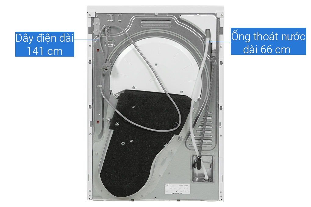 Máy sấy ngưng tụ Whirlpool 8 kg FFTCM118XB EE