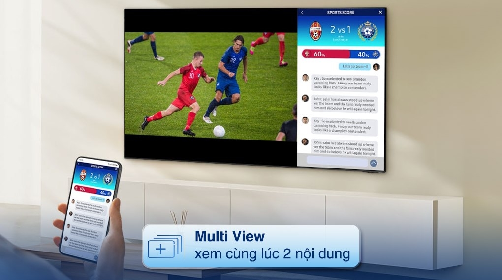 QLED Tivi 4K Samsung 75Q60D 75 inch Smart TV