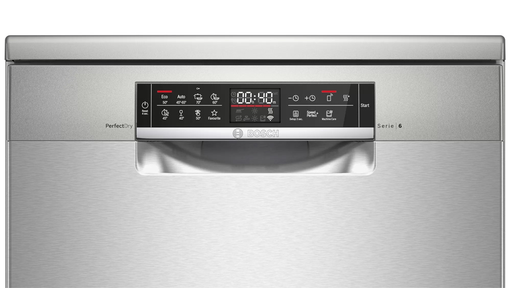 Máy rửa bát SERIE 6 Bosch SMS6ZCI42E  Sấy ZEOLITH Home Conect