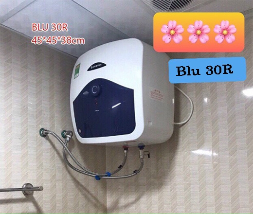 Bình nóng lạnh Ariston 30L Vuông BLU30R