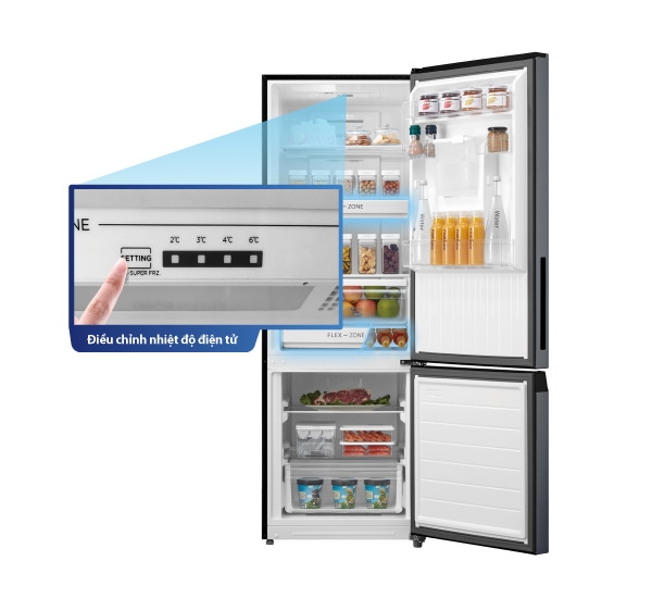 Tủ Lạnh Toshiba 322 lít GR-RB405WE-PMV(06)-MG