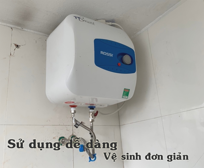  Bình nóng lạnh Rossi Vuông 20 lít R20TI - RST20SQ