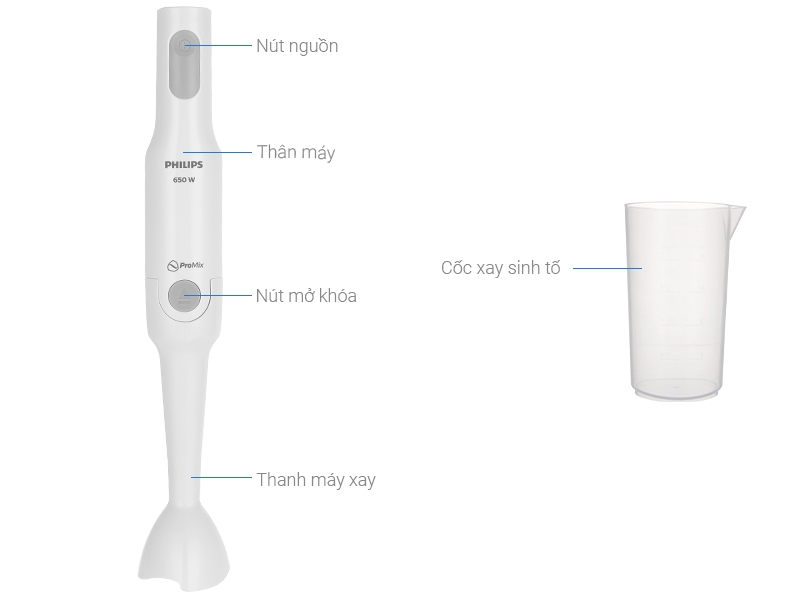 Máy xay cầm tay Philips HR-2531