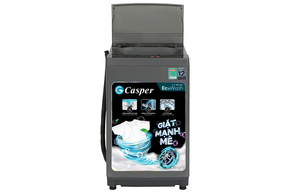 [Chân đế máy giặt] - Máy giặt Casper 8.5 kg WT-85NG1 - Mới 2023