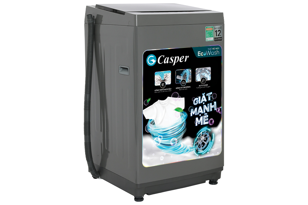 [Chân đế máy giặt] - Máy giặt Casper 8.5 kg WT-85NG1 - Mới 2023