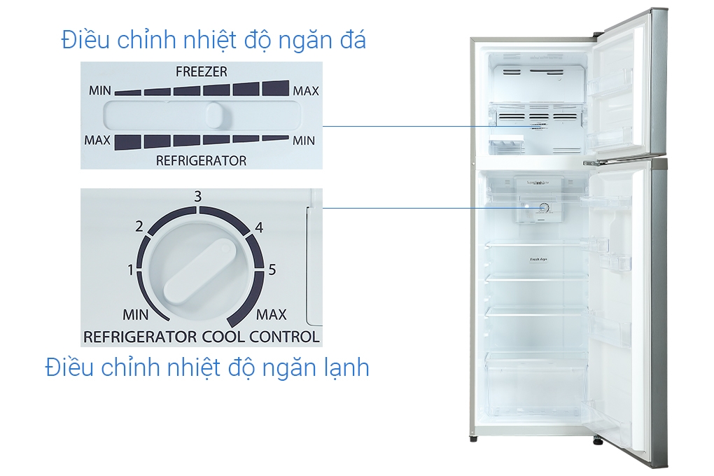 Tủ lạnh Casper Inverter 300 lít RB-320VT