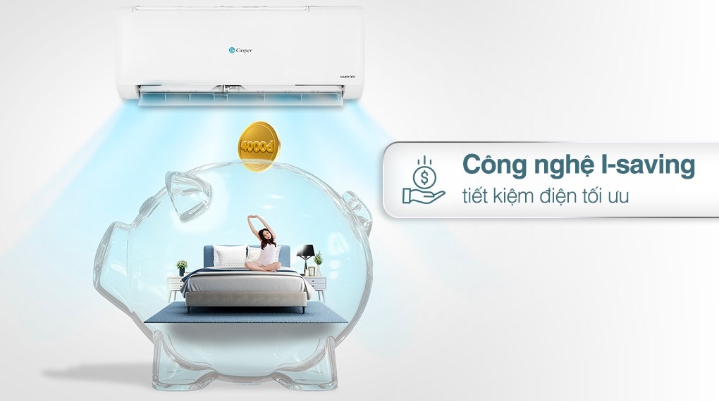 Điều hòa Casper 1 chiều Inverter 1HP-9.500BTU GC-09IS35