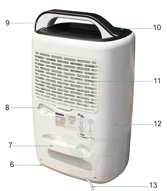 Máy Hút Ẩm Dân Dụng FujiE HM-916EC (16 lít)