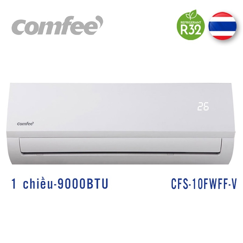 Điều hòa Comfee 1 chiều 9000BTU CFS-10FWFF-V