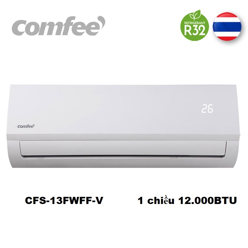 Điều hòa Comfee 1 chiều 12000BTU CFS-13FWFF-V