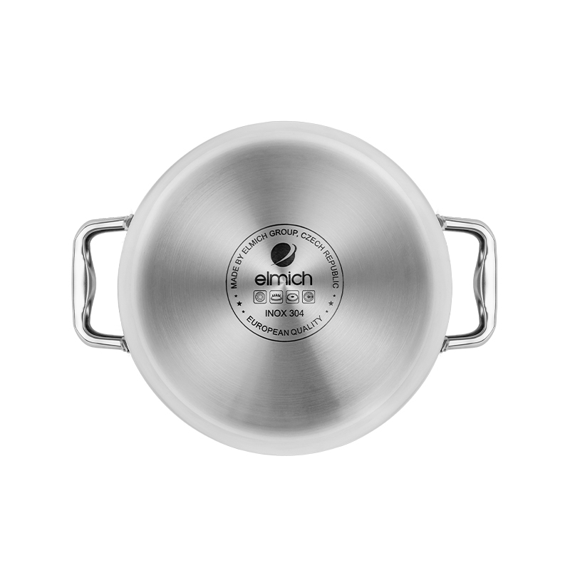 Bộ nồi Inox liên khối Elmich Trimax Eco EL-8004 18,20,26 chảo 26cm
