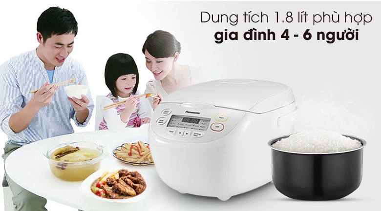 Nồi cơm điện Panasonic CR-CL188WRA