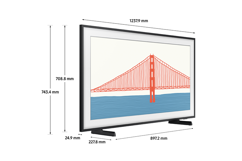 Smart Tivi Khung Tranh The Frame QLED 4K Samsung 55 inch QA55LS03A