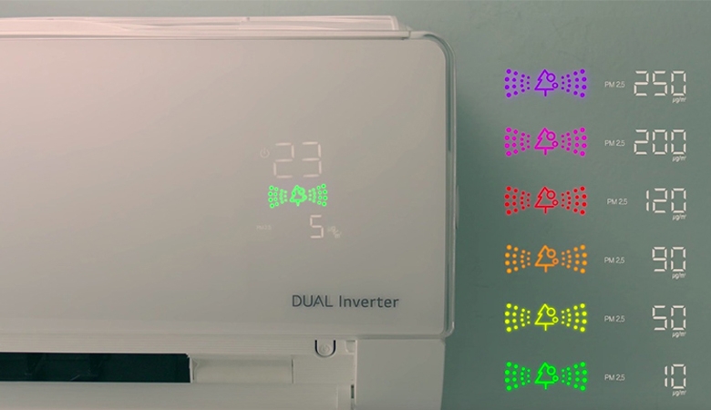 Điều hòa LG inverter 12000BTU 1 chiều UVnano V13APFUV