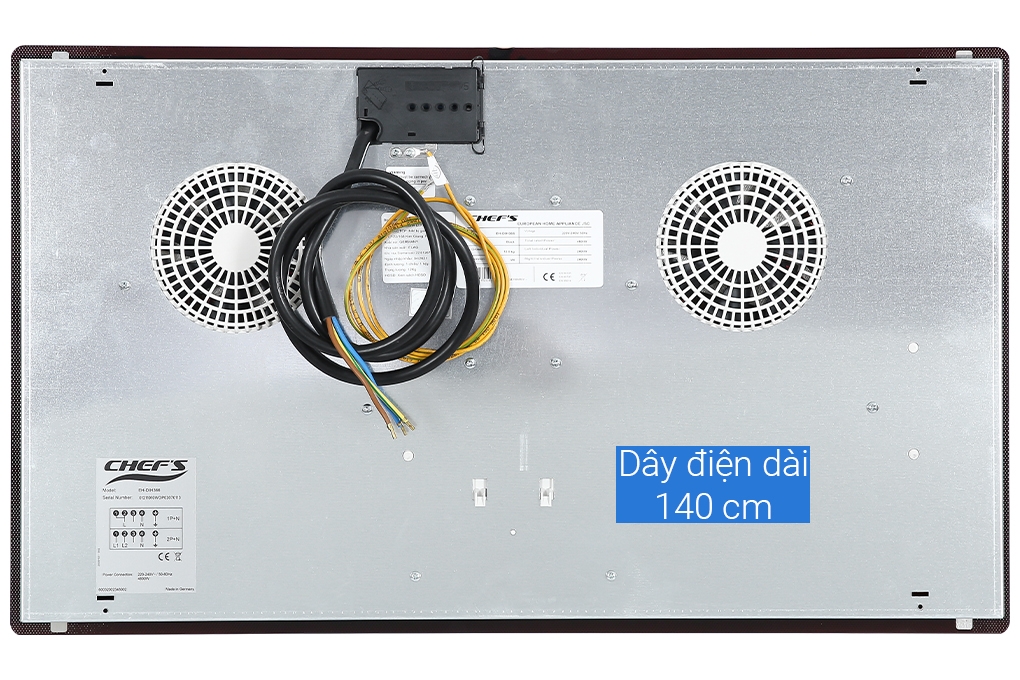 Bếp từ đôi lắp âm Chef's EH-DIH366
