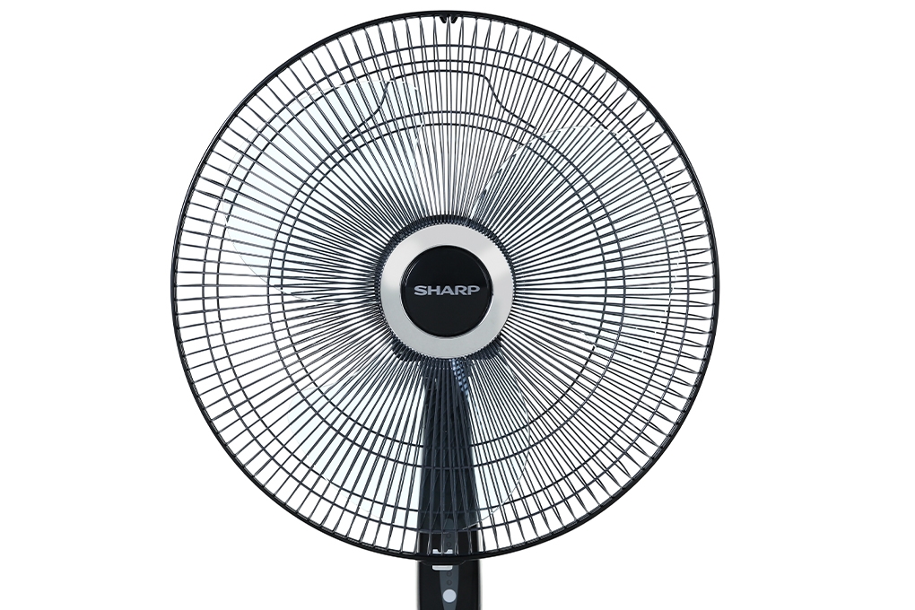 Quạt cây Sharp PJ-S40RV-DG - Đen (Tặng Bọc quạt chống bụi)