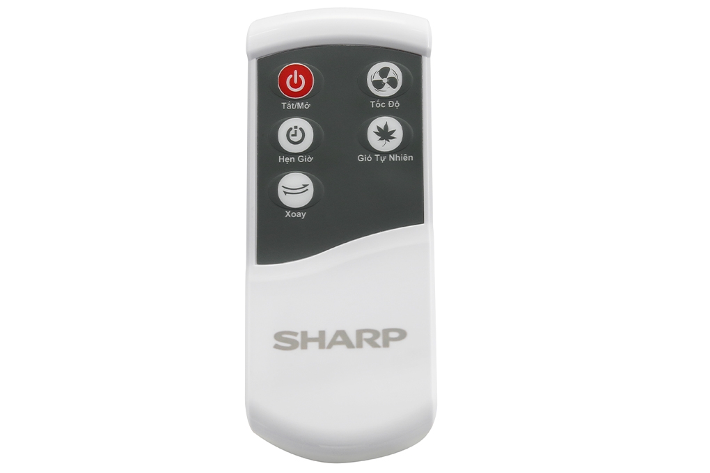 Quạt cây Sharp PJ-S40RV-DG - Đen (Tặng Bọc quạt chống bụi)