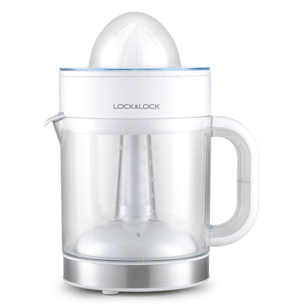 Máy vắt cam thương hiệu LocknLock, EJJ241 - 40W, 1.2L – màu trắng