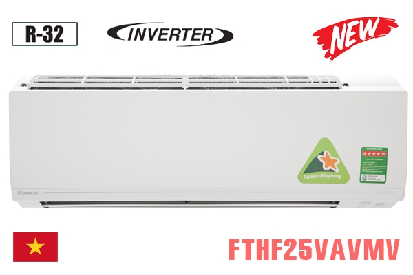 Điều hòa Daikin 2 chiều Inverter 8.500BTU FTHF25VAVMV