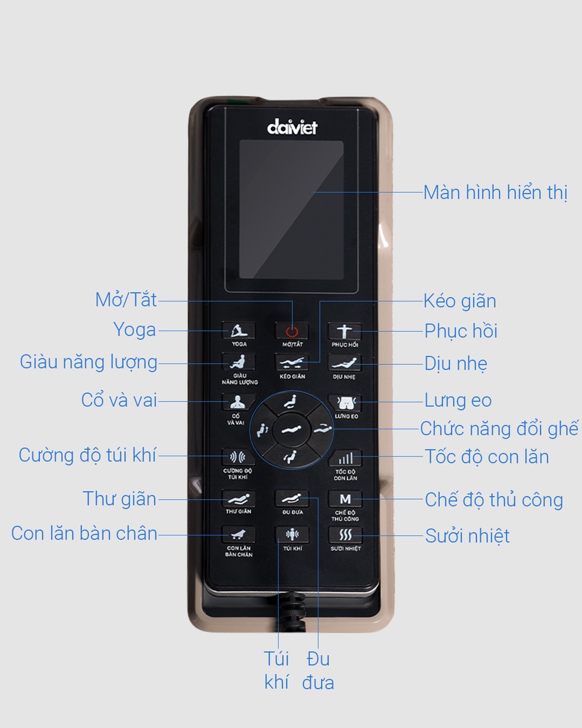 Ghế Massage Daikiosan DKGM-20005