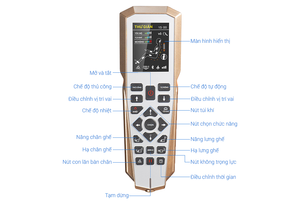 Ghế Massage Daikiosan DVGM-20001