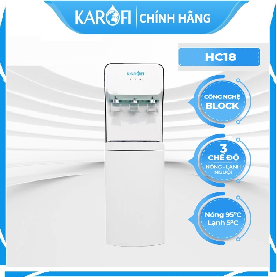 Cây nóng lạnh Karofi hút bình HC18